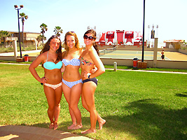 Girls in Bikinis South Padre Island spring break