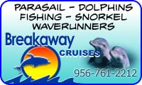 Breakaway Cruises Parasail Dolphins Fishing Snorkeling Waverunners