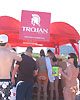Trojan booth at the Radisson