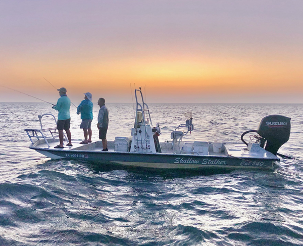 South Padre Island Fishing Charters With Blast to Cast Captain Mike Knox