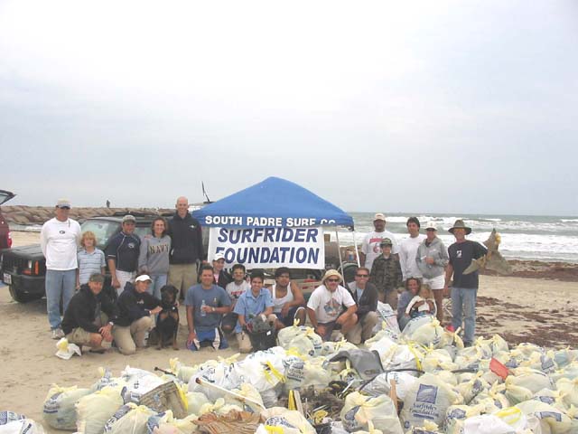 Port Mansfield Jetty Beach Cleanup 2005